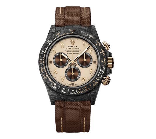 Dw Daytona 40 mm Oyster, monterad Desert Eagle med arabiska siffror