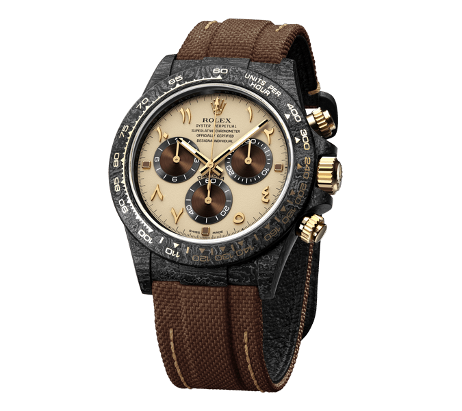 DW Daytona 40 mm Oyster samlet Desert Eagle arabisk