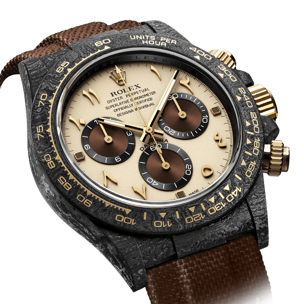 DW Daytona 40 mm Oyster samlet Desert Eagle arabisk