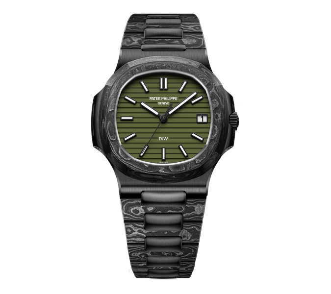 Dw Nautilus assembled 40mm The Black Grail Khaki