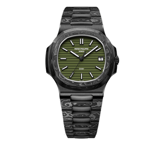 Dw Nautilus assembled 40mm The Black Grail Khaki