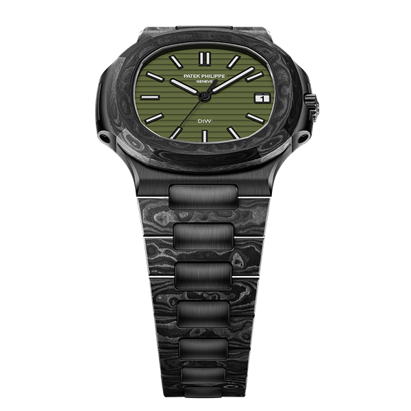 Dw Nautilus assembled 40mm The Black Grail Khaki