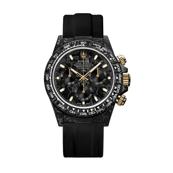 DW Daytona 40 mm Oyster samlet sort og guld