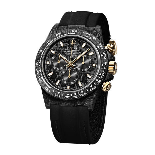 DW Daytona 40 mm Oyster samlet sort og guld