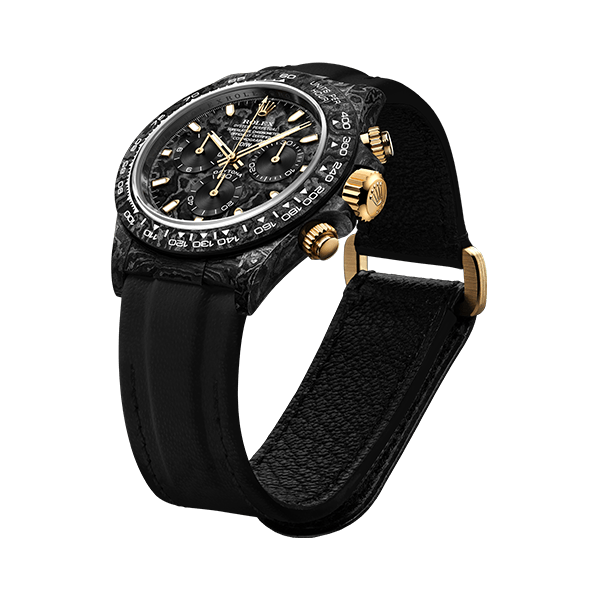 DW Daytona 40 mm Oyster samlet sort og guld