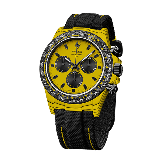 DW Daytona 40 mm Oyster, monterad Bumblebee
