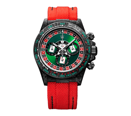 Dw Daytona 40 mm Oyster, monterad Lucky Player (kasino)