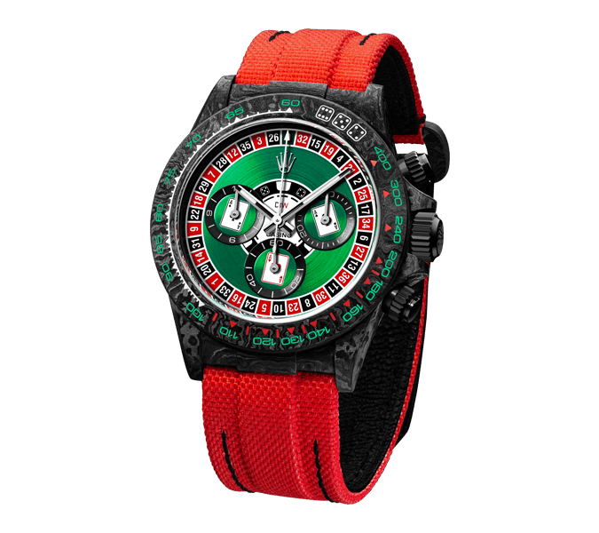DW Daytona 40 mm Oyster samlet Lucky Player (kasino)