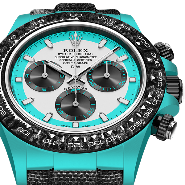 Dw Daytona 40 mm Oyster samlet Celeste Invert