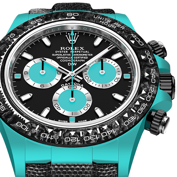 DW Daytona 40 mm Oyster ensamblado celeste