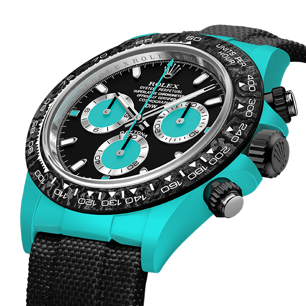 DW Daytona 40 mm Oyster ensamblado celeste