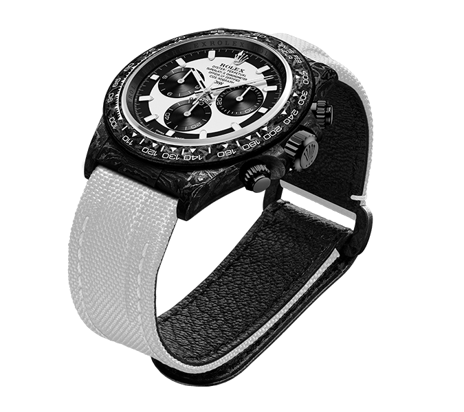Dw Daytona 41 mm Oyster, sort Samlet cremefarvet