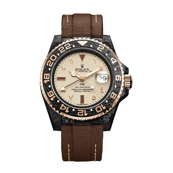 Dw GMT assembled 41mm Desert Eagle Everose