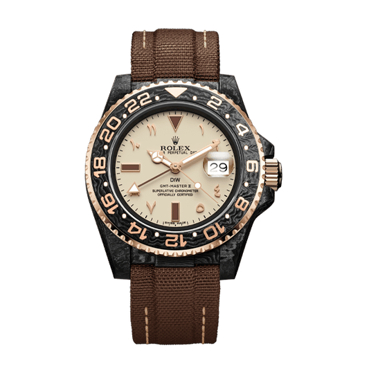 Dw GMT assembled 41mm Desert Eagle Everose