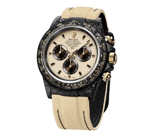 Dw Daytona 41 mm Oyster, aigle du désert noir assemblé
