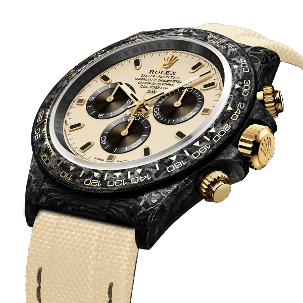 Dw Daytona 41 mm Oyster, sort Assembled Desert Eagle