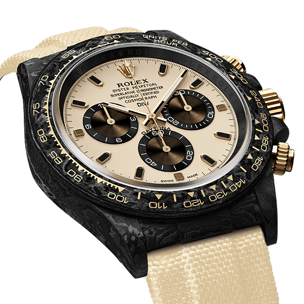 Dw Daytona 41 mm Oyster, sort Assembled Desert Eagle