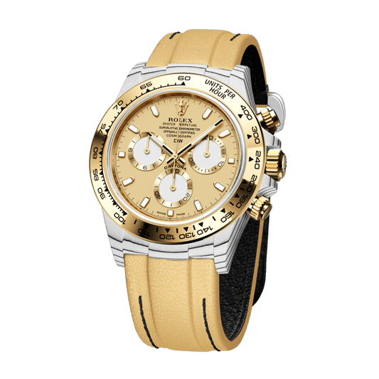 Dw Daytona 41 mm Oyster, monterad i Golden Essence