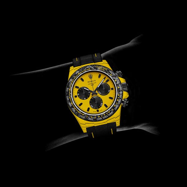DW Daytona 40 mm Oyster samlet Bumblebee