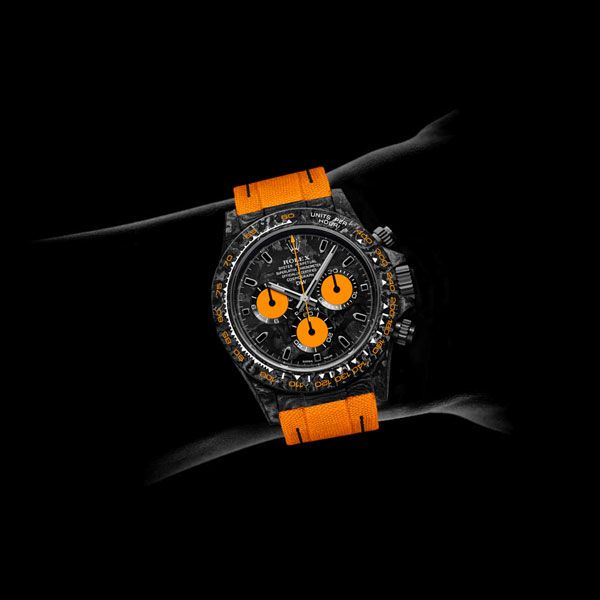 DW Daytona 40 mm Oyster samlet Orange-udgave