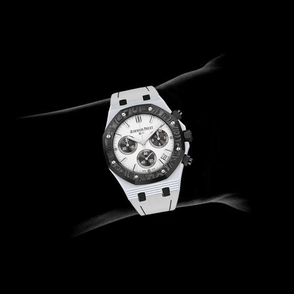 Dw Royal Oak 41 mm sort og hvid