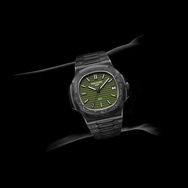 Dw Nautilus assembled 40mm The Black Grail Khaki