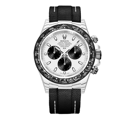 Dw Daytona 41 mm Oyster, noir, assemblée par Montley