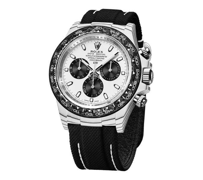 Dw Daytona 41 mm Oyster, sortSamlet Montley