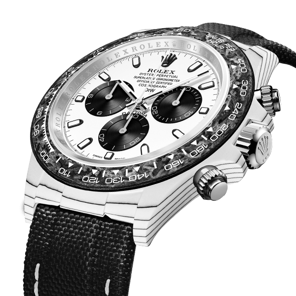 Dw Daytona 41 mm Oyster, sortSamlet Montley
