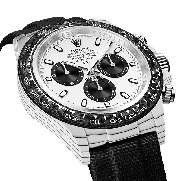 Dw Daytona 41 mm Oyster, sortSamlet Montley