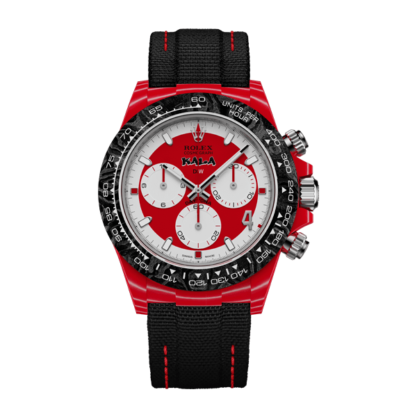 Dw Daytona 40mm Oyster, black Assembled x Kakha Kaladze