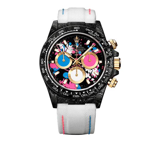 DW Daytona 40 mm Oyster, ihopsatt Motley Lady