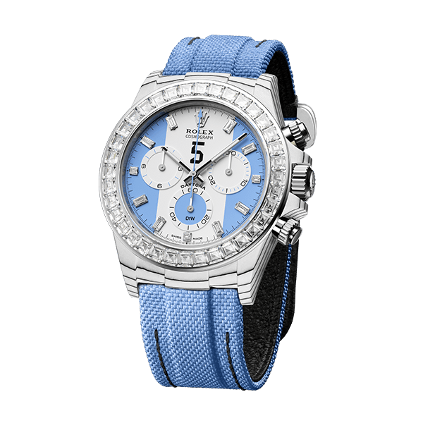 Dw Daytona 40 mm Oyster, noir Assemblé x Leandro Paredes
