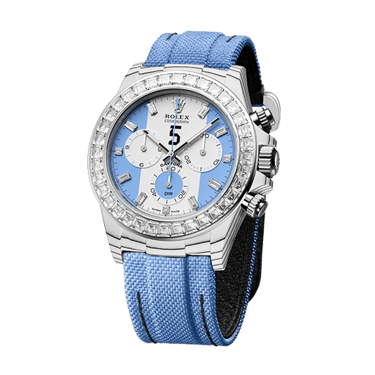 Dw Daytona 40 mm Oyster, noir Assemblé x Leandro Paredes