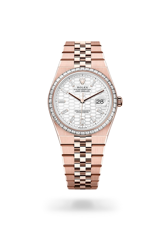 Land-Dweller 80% 36 mm gold-plated Diamond Moissanite