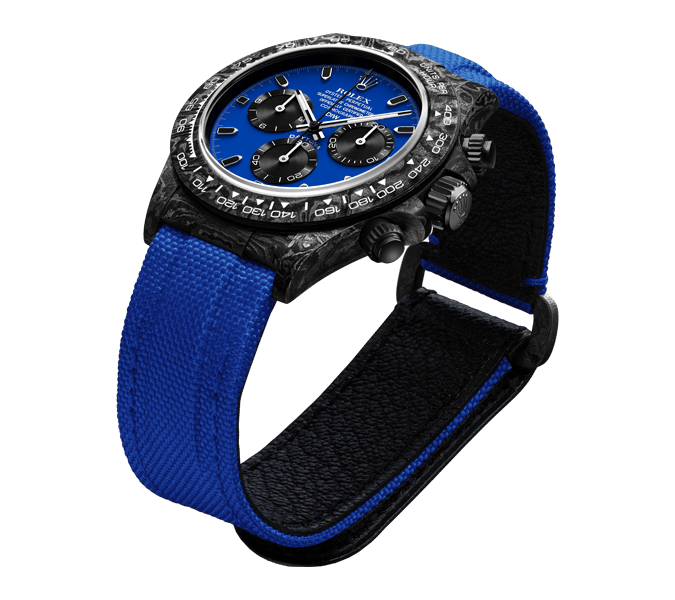 DW Daytona 40 mm Oyster samlet, Miami-blå