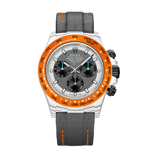 DW Daytona 40 mm Oyster, monterad med Ocellaris