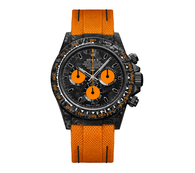 DW Daytona 40 mm Oyster samlet Orange-udgave