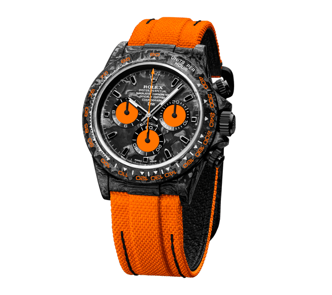 DW Daytona 40 mm Oyster samlet Orange-udgave