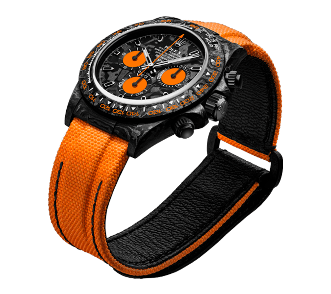 DW Daytona 40 mm Oyster samlet Orange-udgave