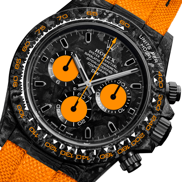 DW Daytona 40 mm Oyster samlet Orange-udgave