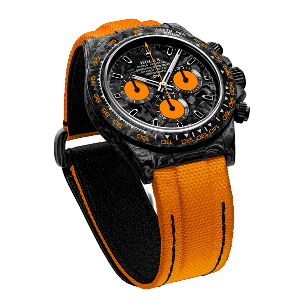 DW Daytona 40 mm Oyster samlet Orange-udgave