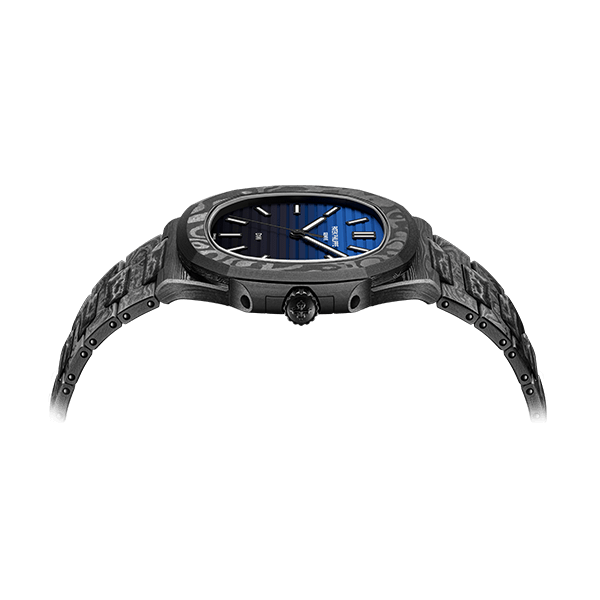 Dw Nautilus assembled 40mm All Carbon G-Blue