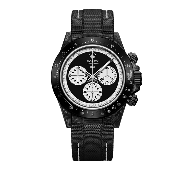 DW Daytona 40 mm Oyster, sort samlet Paul Newman, sort DLC