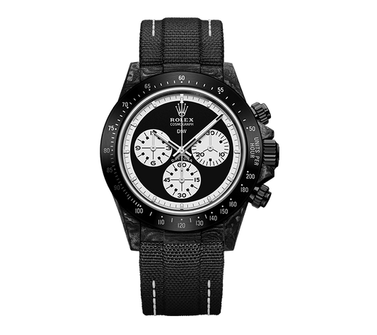 Dw Daytona 40 mm Oyster, noir, assemblée, Paul Newman, DLC noir