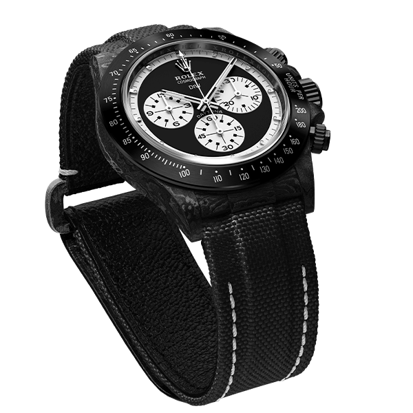 DW Daytona 40 mm Oyster, sort samlet Paul Newman, sort DLC