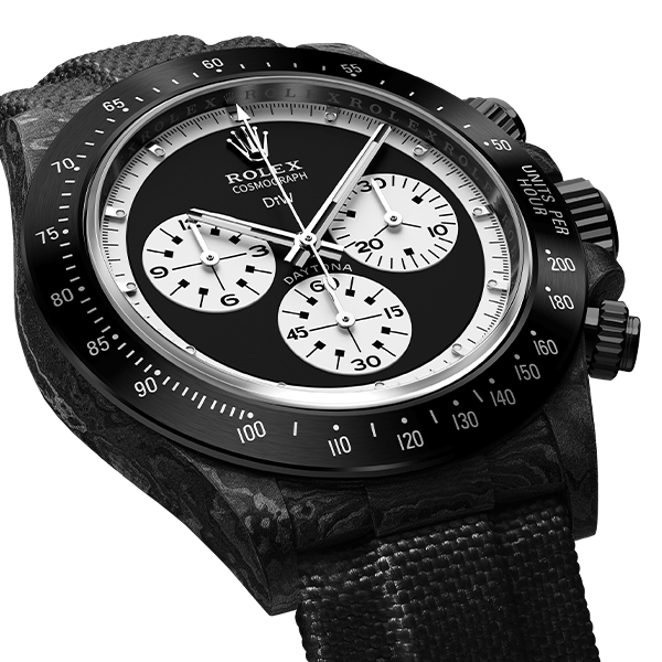 DW Daytona 40 mm Oyster, sort samlet Paul Newman, sort DLC