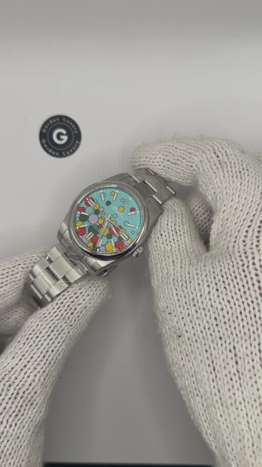 Oyster Perpetual (100) 41mm 124300 Celebration Dial