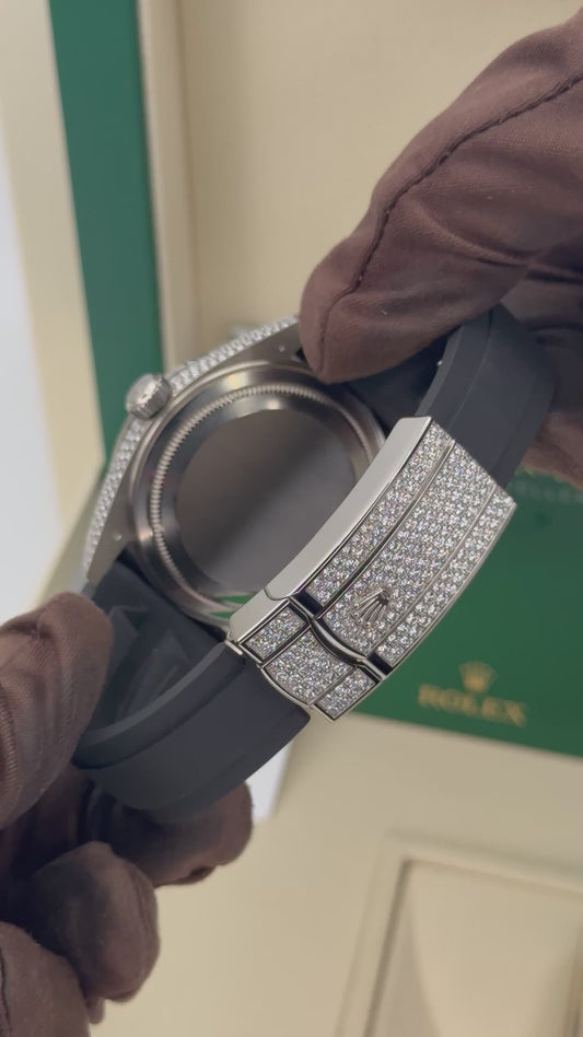 Sky-Dweller Assembled 42mm Meteorite Diamond Watch 326259TBR