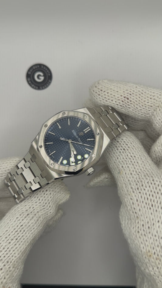 AP Assembled 90% Royal Oak 41mm 15503BC Blue Dial